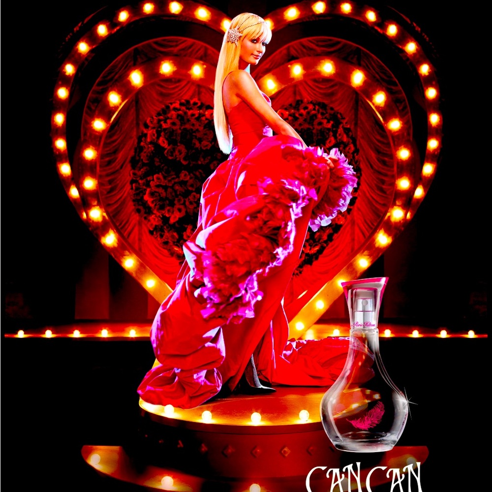 NEW IN PACKAGING- Can Can - Paris Hilton 3.4 oz Eau de Parfum